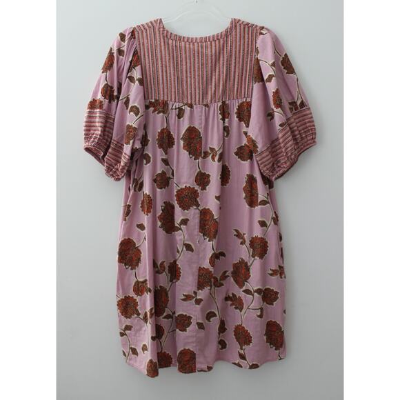 Knox Rose Womens Dress Floral Short Sleeve Size M Pre-Owned - Picture 2 of 8